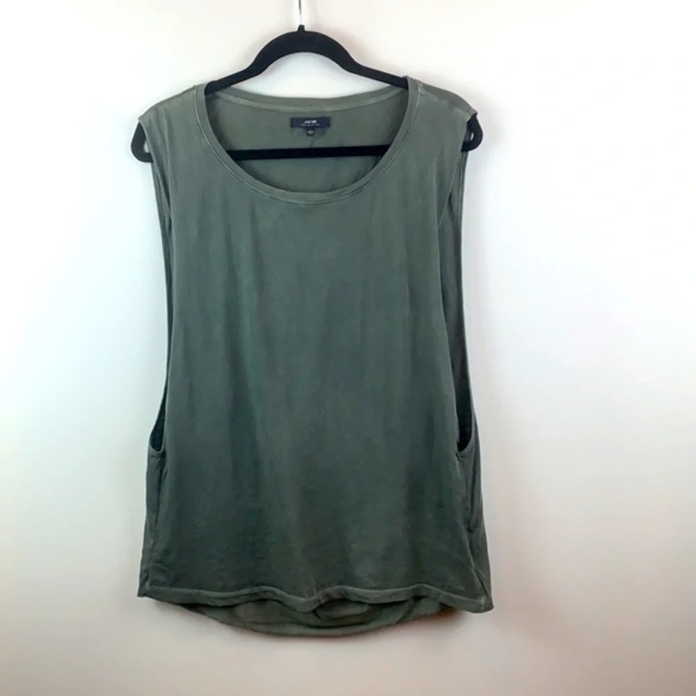 Joe’s Jeans Naomi Slub Knot Dark Tank NWOT - Picture 2 of 5